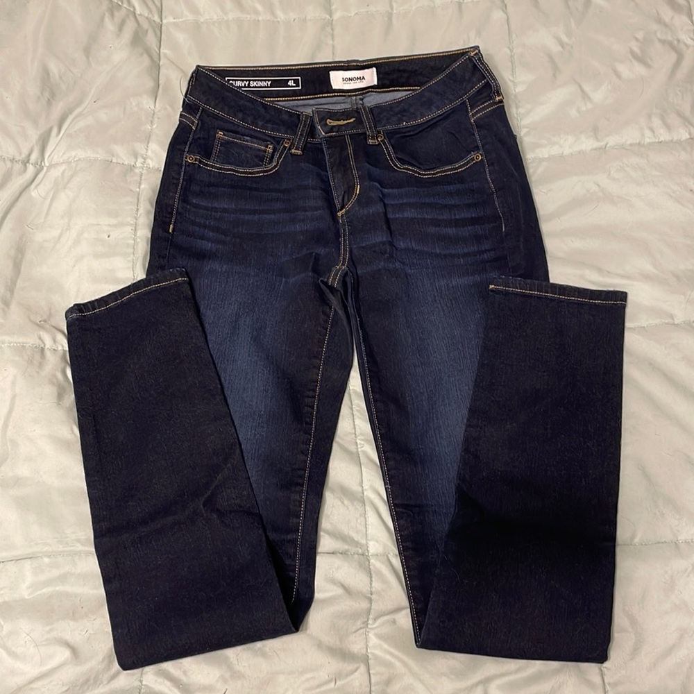 Curvy Skinny Sonoma Jeans size 4L